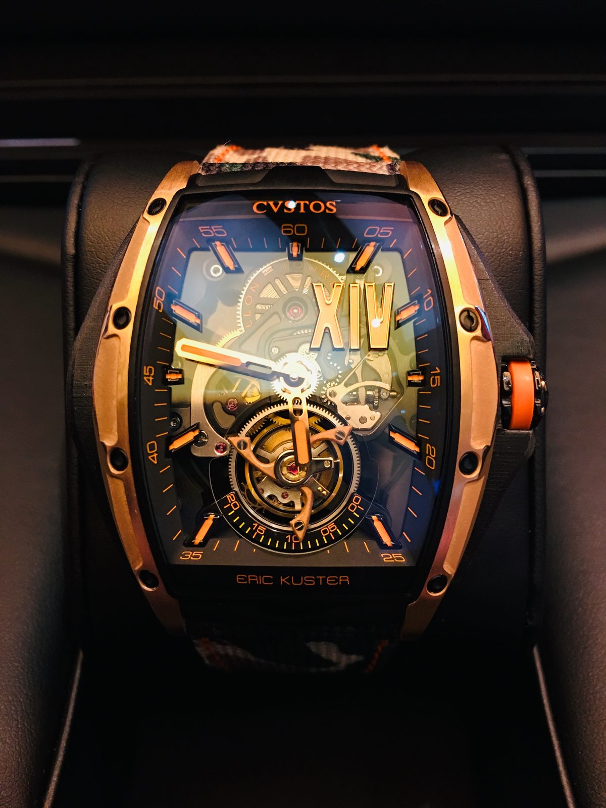 ساعة CVSTOS Special Edition Eric Kuster Tourbillon