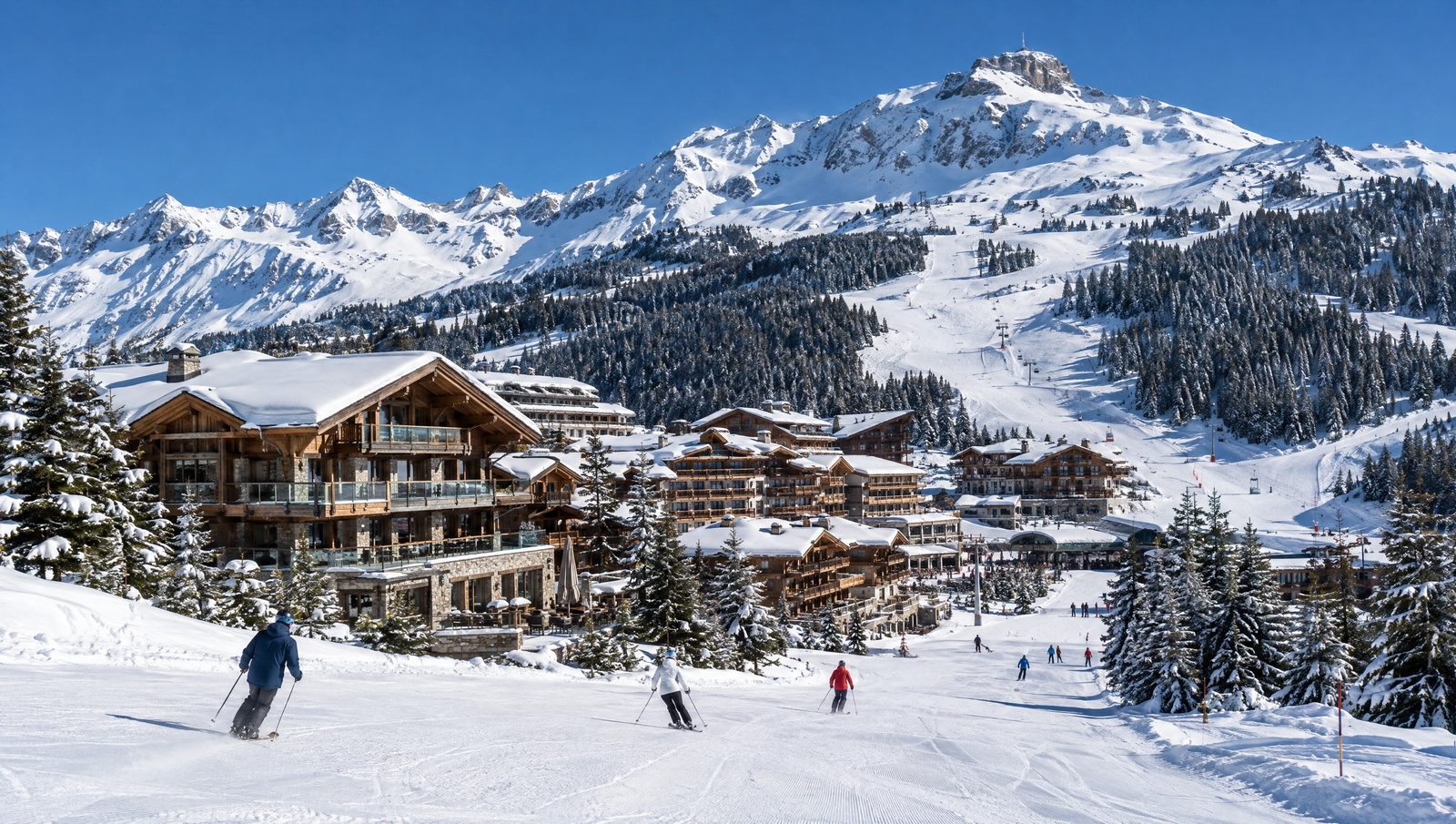 Courchevel 1850 au pied des pistes