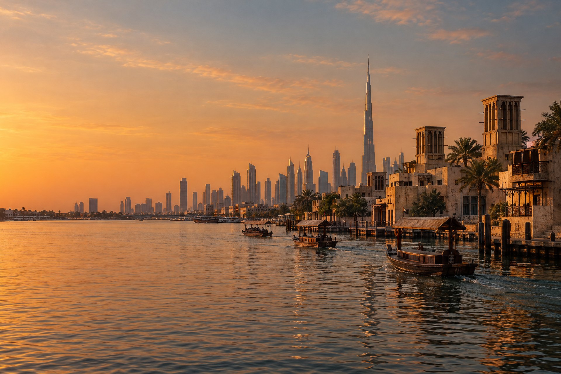 Discovering Dubai: A Guide for Private Clients (AI illustration)